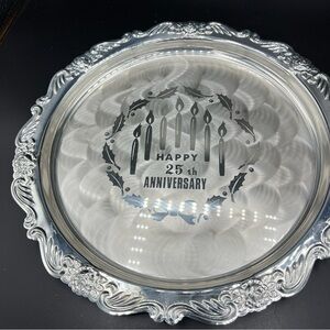 25th Anniversary Tray